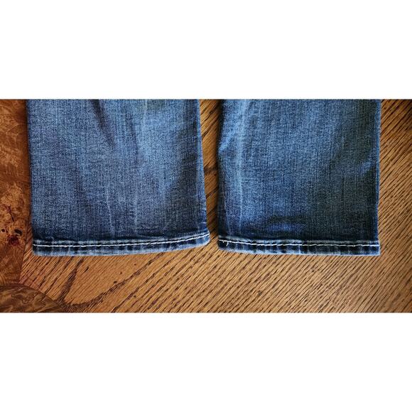 Rock Revival Jeans 27 EU distressed Mid Rise Skinny Embellished Rhinestones - Picture 6 of 10